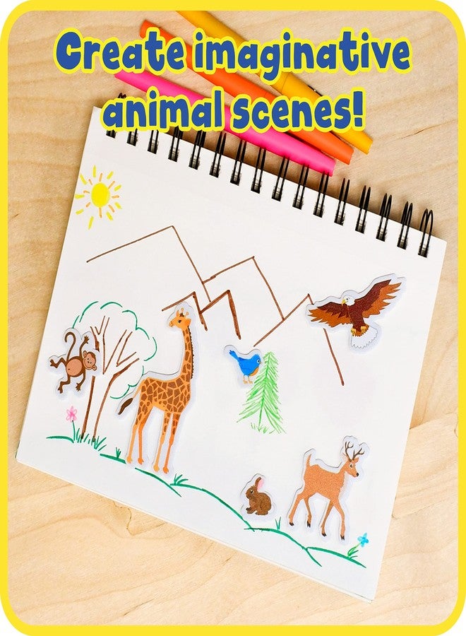 Ready 2 Learn Foam Stickers | Animals | Pack of 168 | Self-Adhesive Foam Stickers for Kids | Perfect for Crafts and Party Favors - Image 5